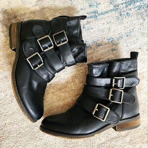 Bucco Capensis Abelia Moto Ankle Boots